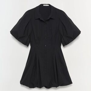 Jonathan Simkai Blubble Mini Dress Black